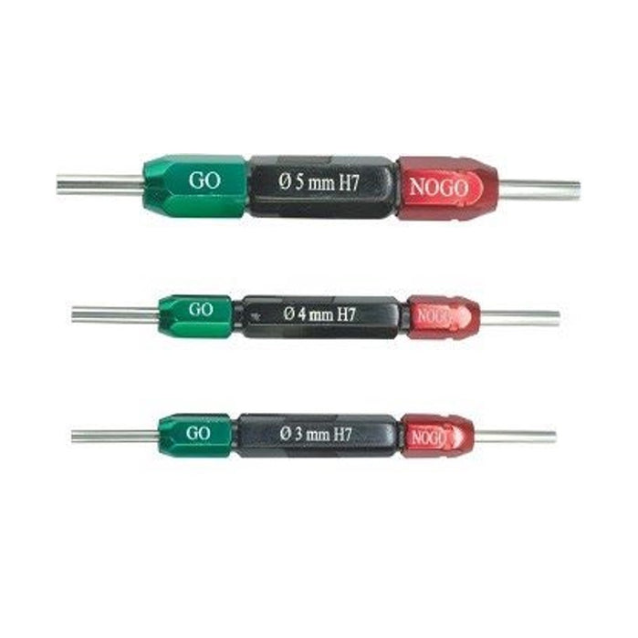 PLAIN Limit Plug Threading Gauge H7 Go/NoGo ( 1mm - 16mm )