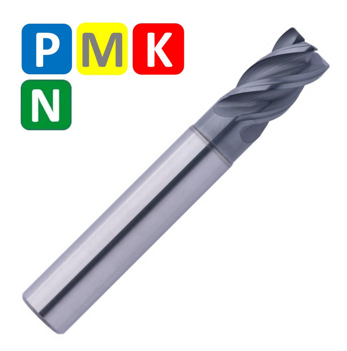 Solid Carbide End Mill 3mm 3C0.1x6x54xD6