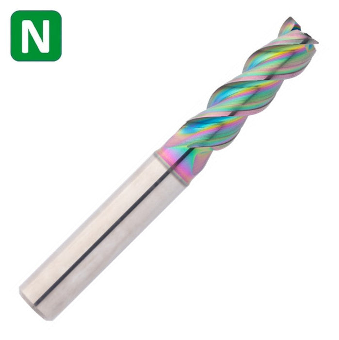 Solid Carbide End Mill 5mm 5C0.1x18-24x65xD6