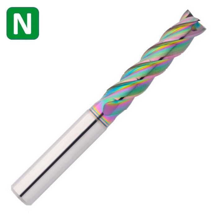 Solid Carbide End Mill 6mm 6R0.15x25-30x70xD6