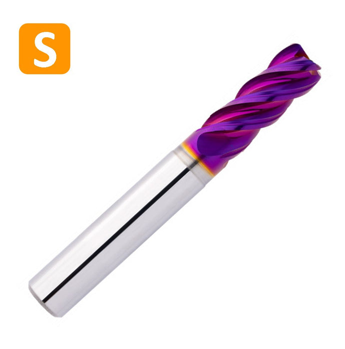 Solid Carbide End Mill 10mm 10R0.3x22-32x72xD10