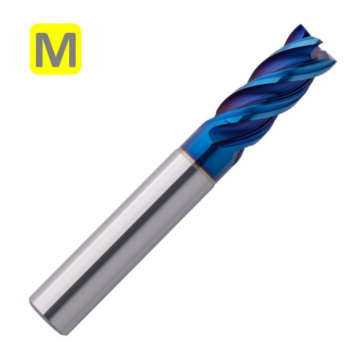 Solid Carbide End Mill 8mm 8R0.2x19-25x63xD8