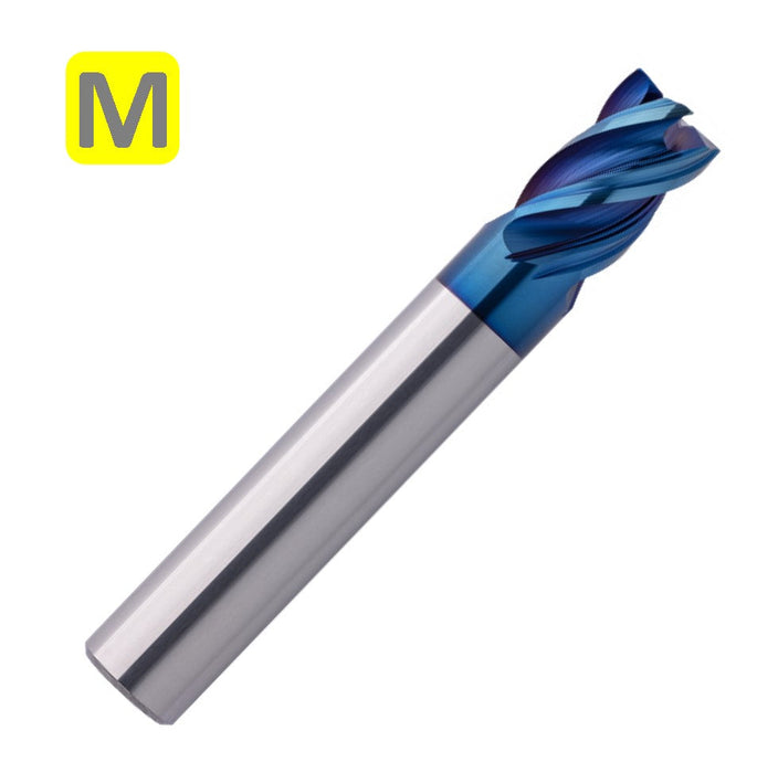 Solid Carbide End Mill 12mm 12R0.2x16x73xD12