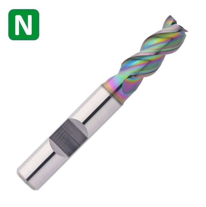 Solid Carbide End Mill 10mm 10C0.2x22-30x72xD10