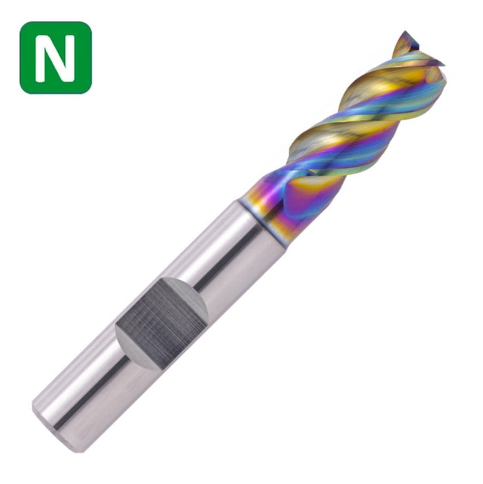 Solid Carbide End Mill 10mm 10R0x22-31x72xD10