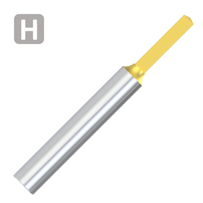 1xD Solid Carbide Drill 150º tip TIN coating 8.5mm 8.5x25x80xD 10