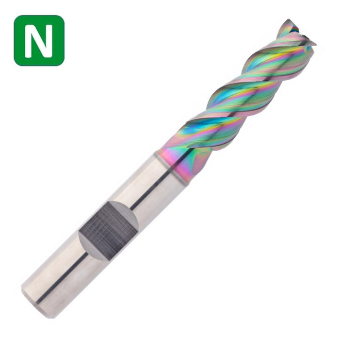 Solid Carbide End Mill 10mm 10C0.2x30-38x80xD10