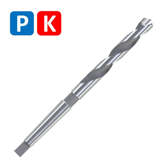 HSS Drill Taper Shank Tip of 118º Helix at 25º DIN345N - Carbide Tip 15mm 15x114x212xCM2