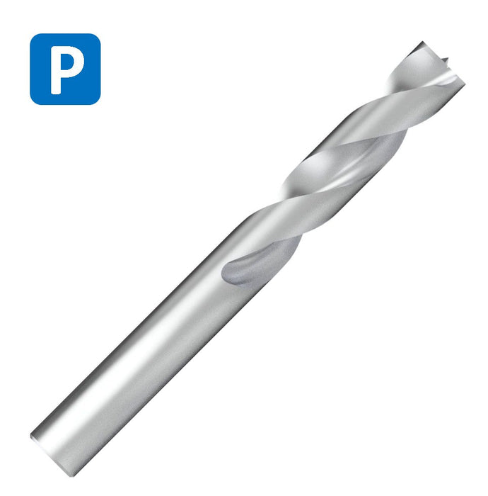 HSSCo Centre Drill Tip of 168º-172º Helix at 30º DIN1897N 7mm 7x34x74x7