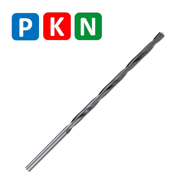 HSS Drill, Extra Long Series, Tip of 118º, Helix at 30º, DIN1869N (2.0mm - 13.0mm)