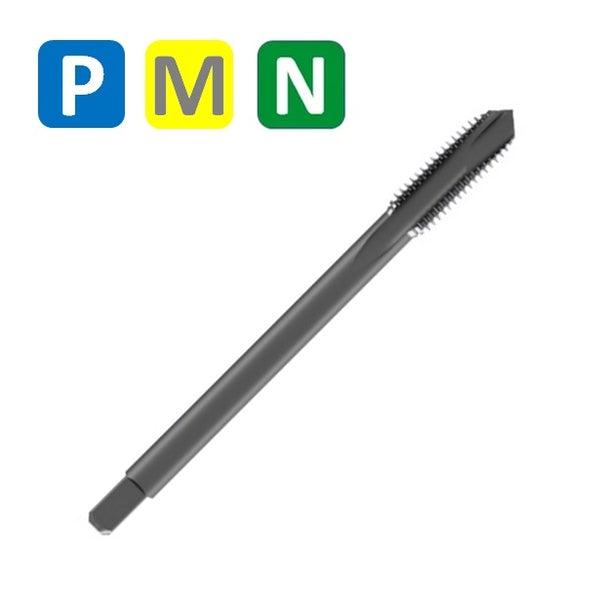 HSSE Cobalt Threading Tap, VAP Treatment, Tolerance 2B, Thin shank, DIN 376-B ( UNC 7/16 - UNC 1" ) )