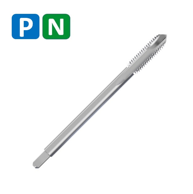 HSSE Cobalt Threading Tap, Tolerance 6H, Thin shank, DIN376/374B (M40 - M52)