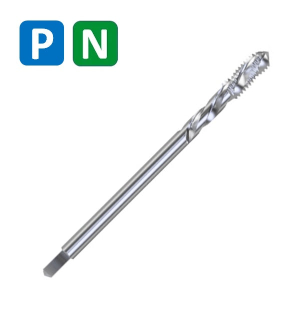 HSSE Cobalt Threading Tap, Tolerance 2B, Reinforced shank, DIN376C ( UNC1/4-20 - UNC 1.1/4-7 )