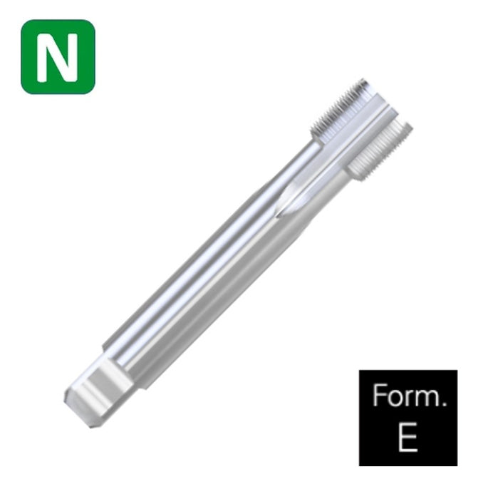 HSSE Cobalt, Threading Tap, Thin shank, DIN-5156E ( G1/2-14h - G1''-11h )