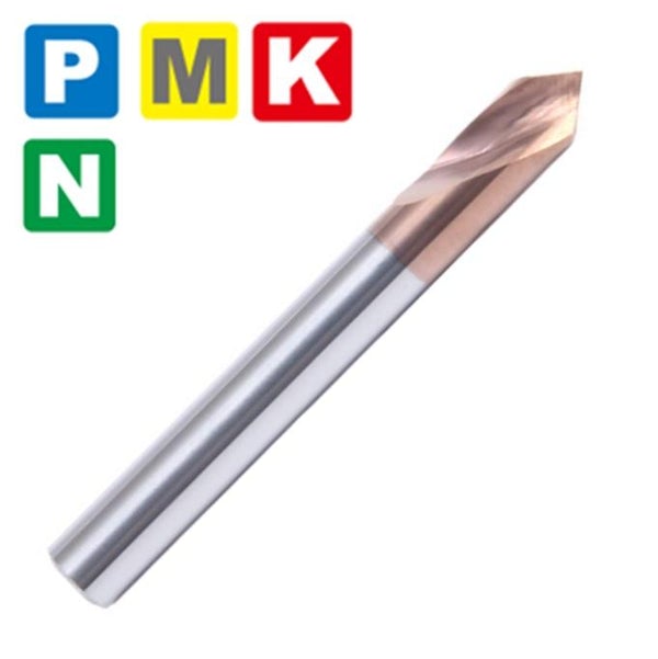 90º Solid Carbide Spotting Drill TiCrSiN