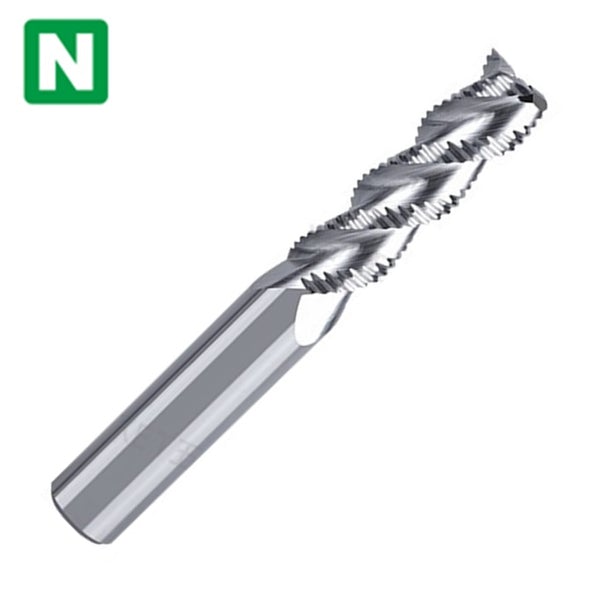 Solid Carbide 3 Flute Roughing End Mill