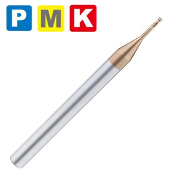 Solid Carbide 2 Flute End Mill with Extended Neck TiCrSiN