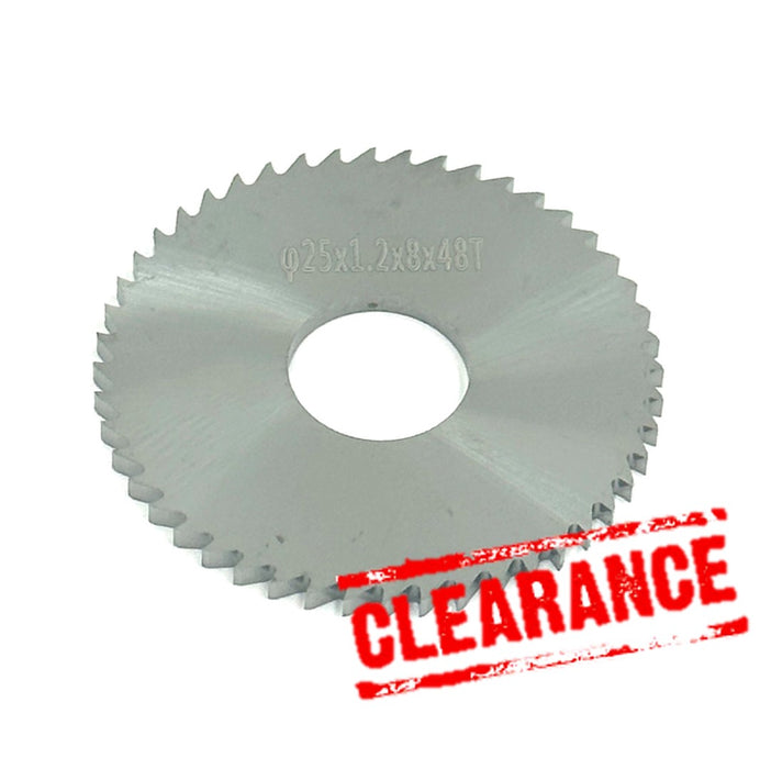 *** CLEARANCE *** Solid Carbide Circular Saw Blade 25x1.2 d8  48T