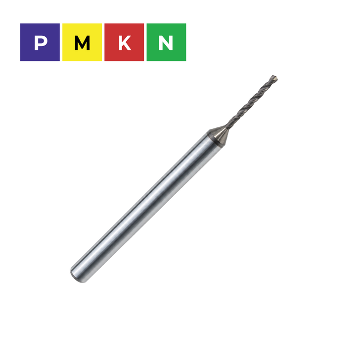 (1.0mm - 6mm) 5xD Solid Carbide Drill 140º tip TiSiN