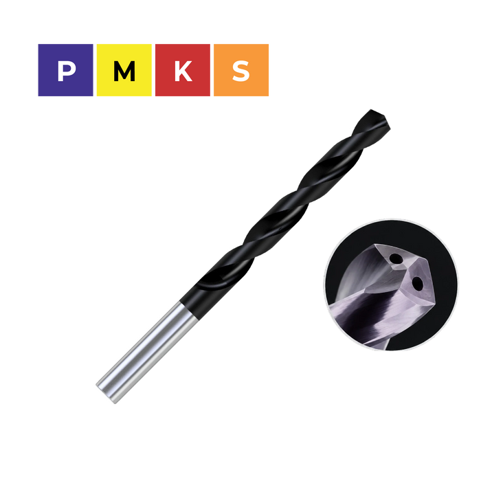 (3mm - 20mm) 8xD Solid Carbide Drill DIN 6537  Series 11780