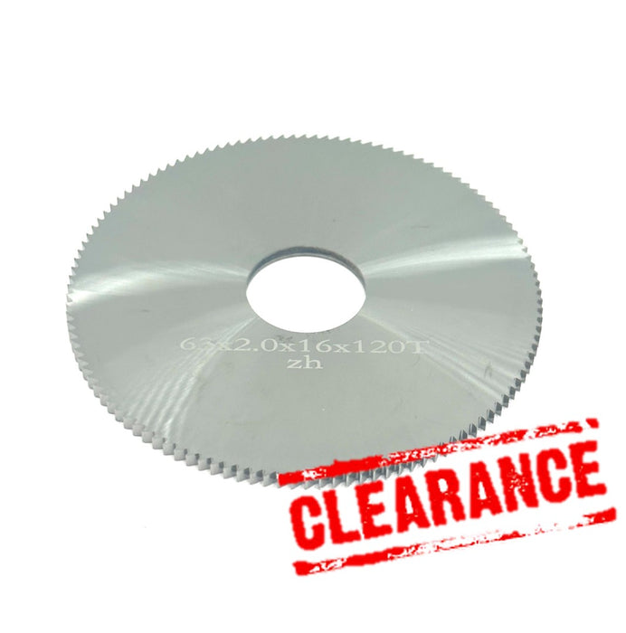 *** CLEARANCE *** Solid Carbide Circular Saw Blade 63x2.0 d16  120T