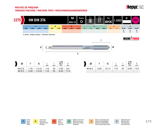 HEPYC 2275 manufacturer catalogue 1