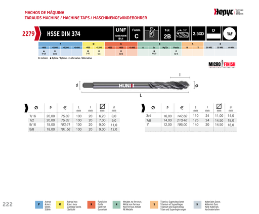 HEPYC 2279 manufacturer catalogue 1