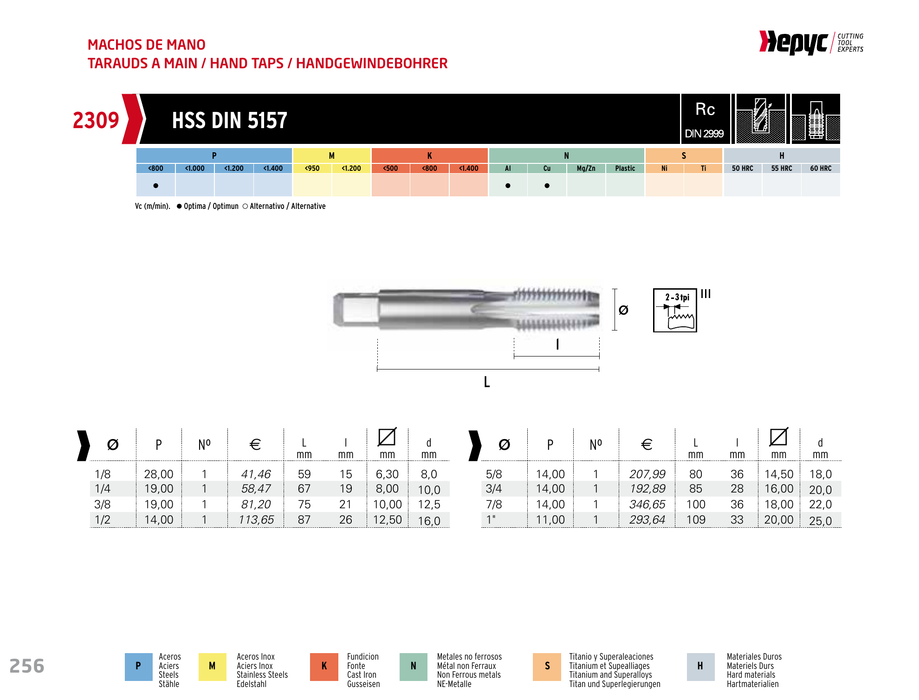 HEPYC 2309 manufacturer catalogue 1