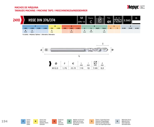 HEPYC 2410 manufacturer catalogue 1