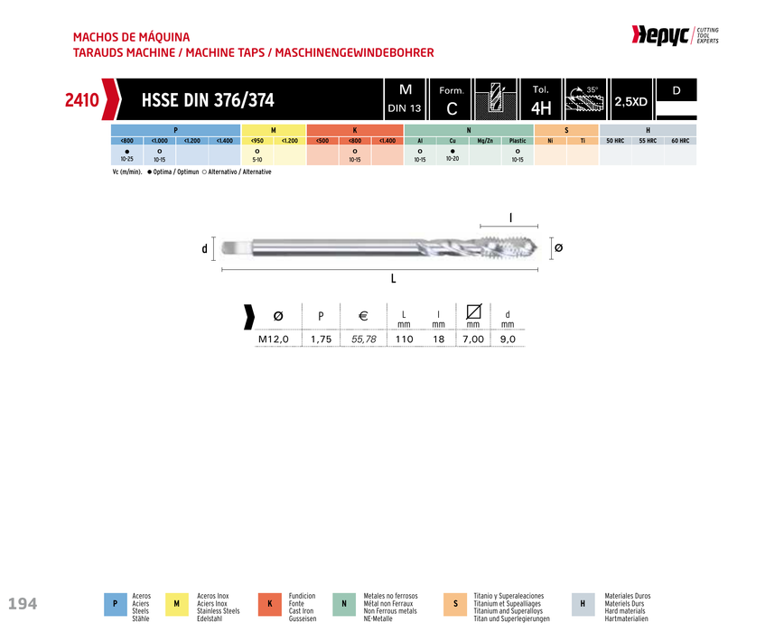 HEPYC 2410 manufacturer catalogue 1