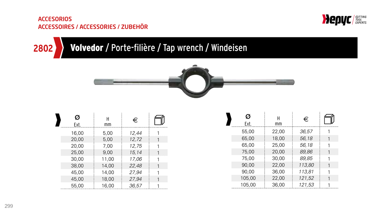 HEPYC 2802 manufacturer catalogue