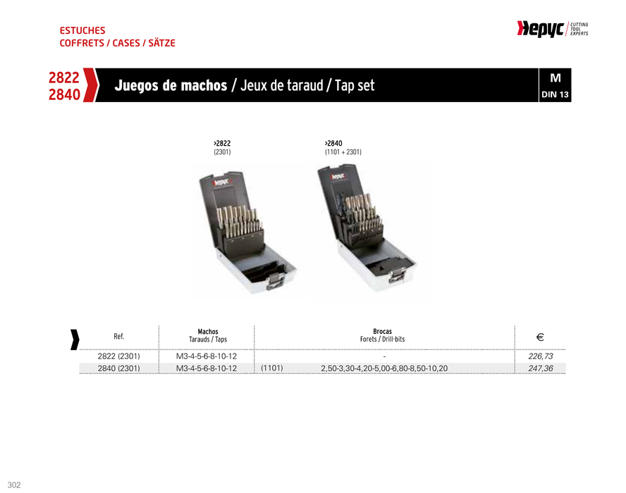 HEPYC 2822 manufacturer catalogue