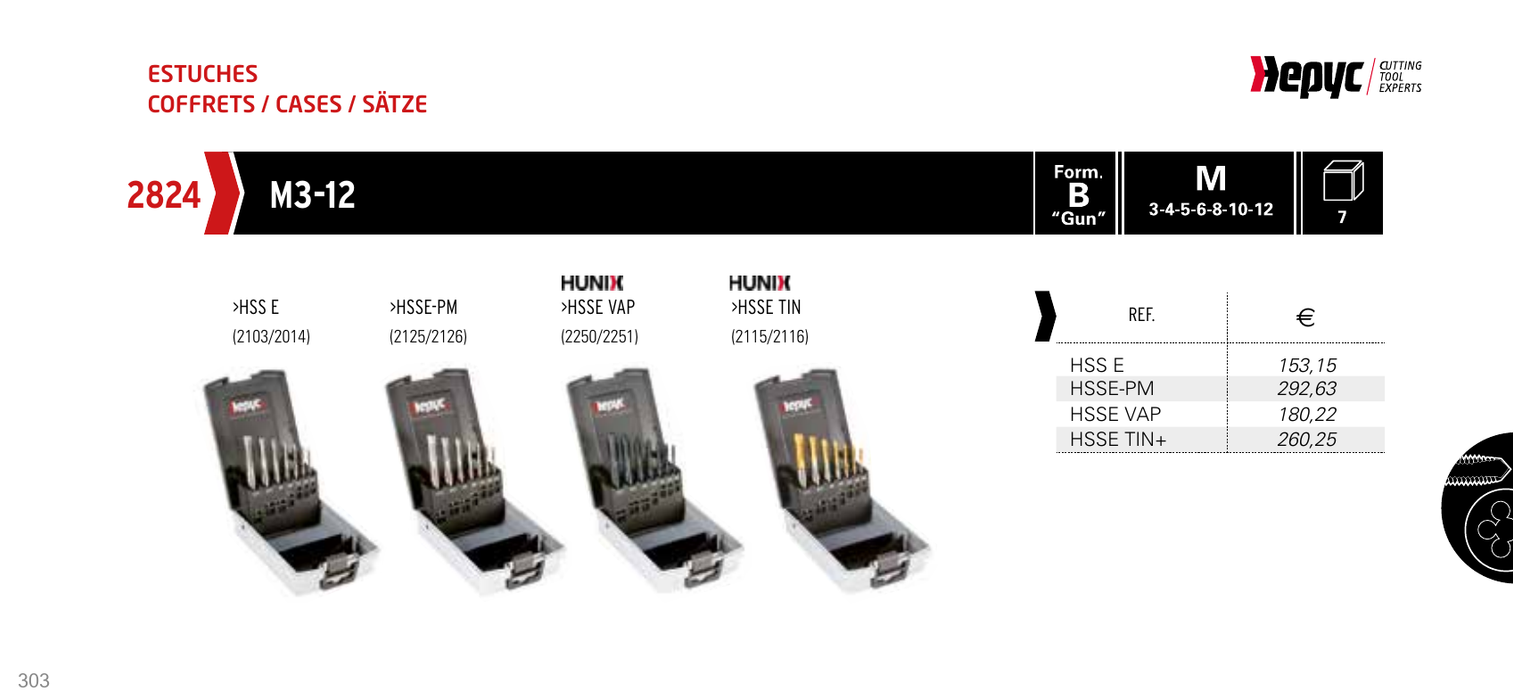 HEPYC 2824 catalog specifications