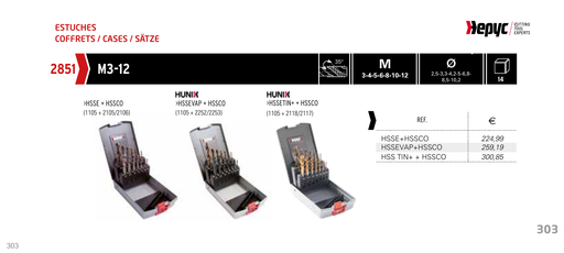 HEPYC 2851 manufacturer catalogue