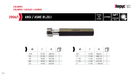 2906 NPT Thread Plug Gauge - manufacturer catalogue