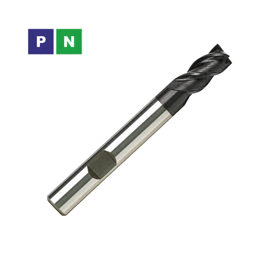 3114 HSSE Square-End End Mill 3FL TiAlN