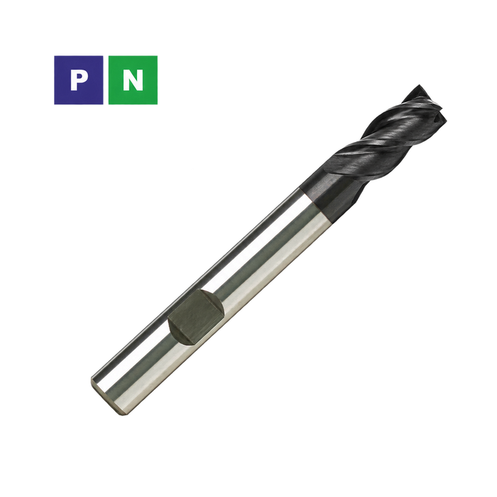 3114 HSSE Square-End End Mill 3FL TiAlN