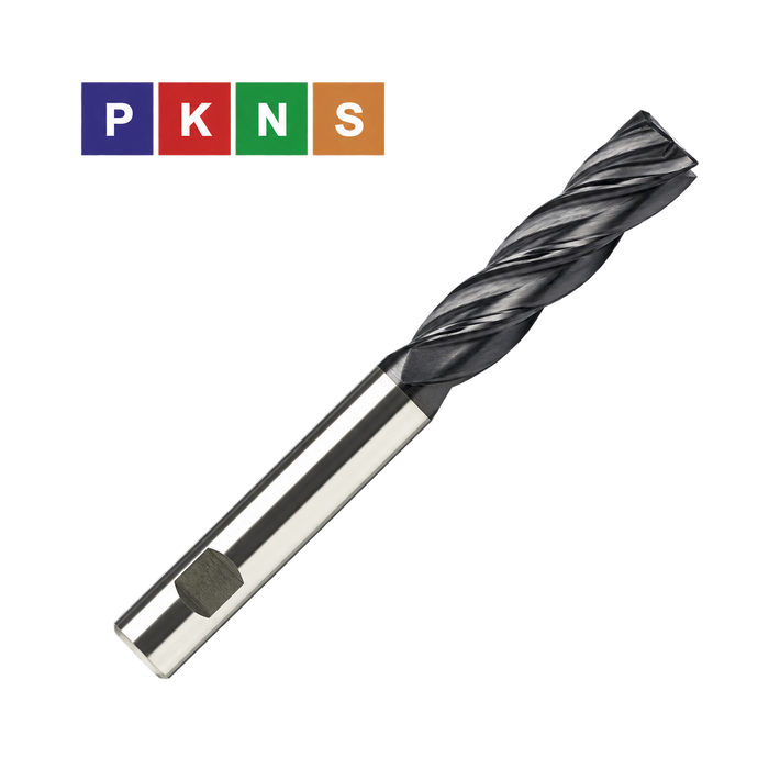 3116 HSSE Square-End End Mill 4/5FL TiAlN