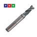 3144 HSSE Taper-Shank End Mill 2FL TiAlN