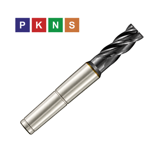 3145 HSSE Taper-Shank End Mill 4/5/6FL TiAlN