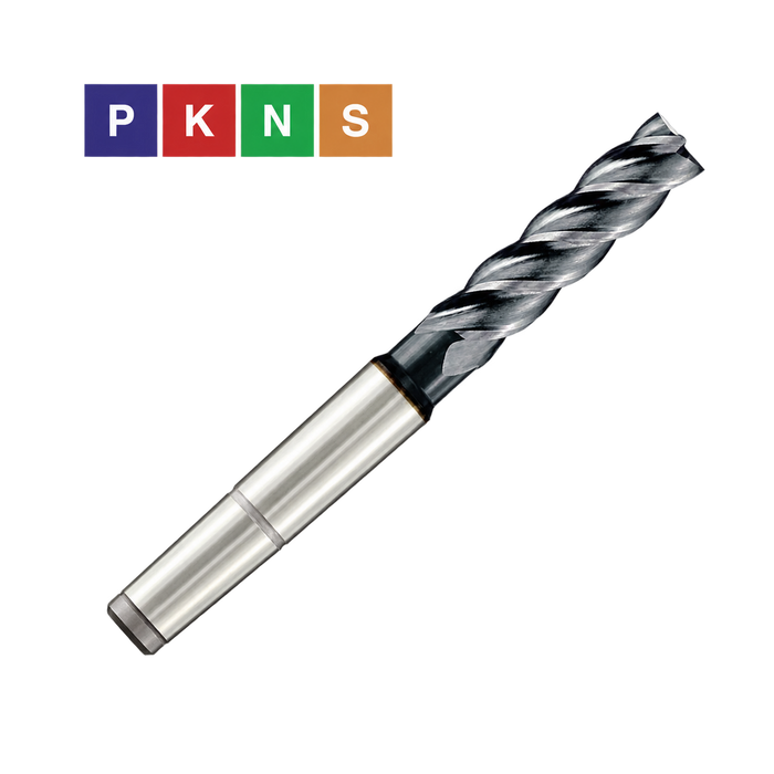 3147 HSSE Taper-Shank End Mill 4/5/6FL TiAlN
