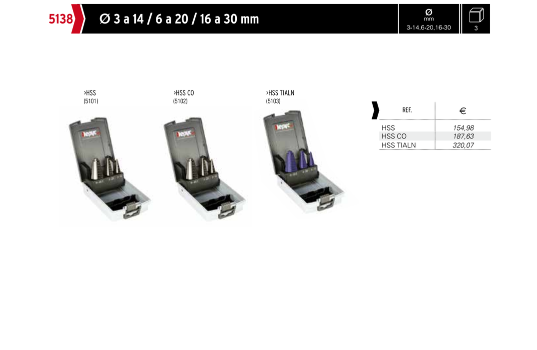 HEPYC 5138 catalog specifications