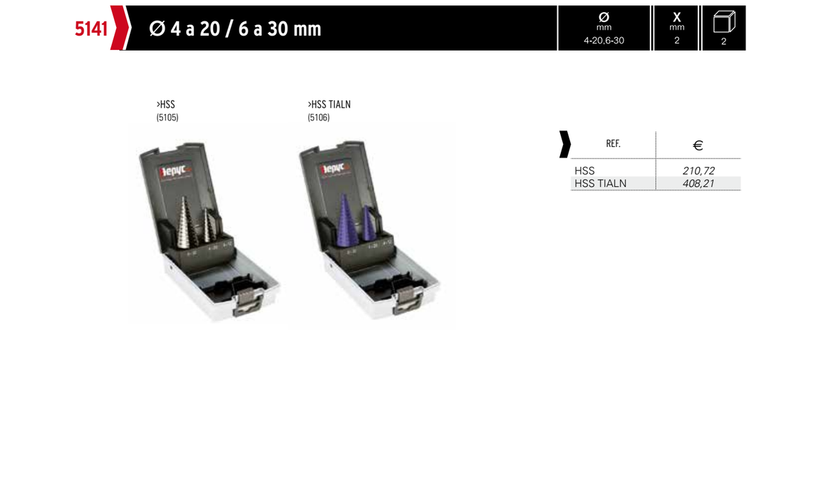 HEPYC 5141 catalog specifications