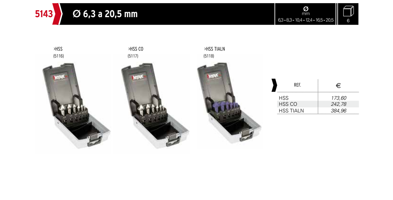 HEPYC 5143 catalog specifications
