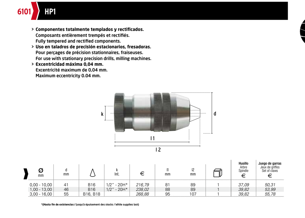 HEPYC 6101 catalog specifications