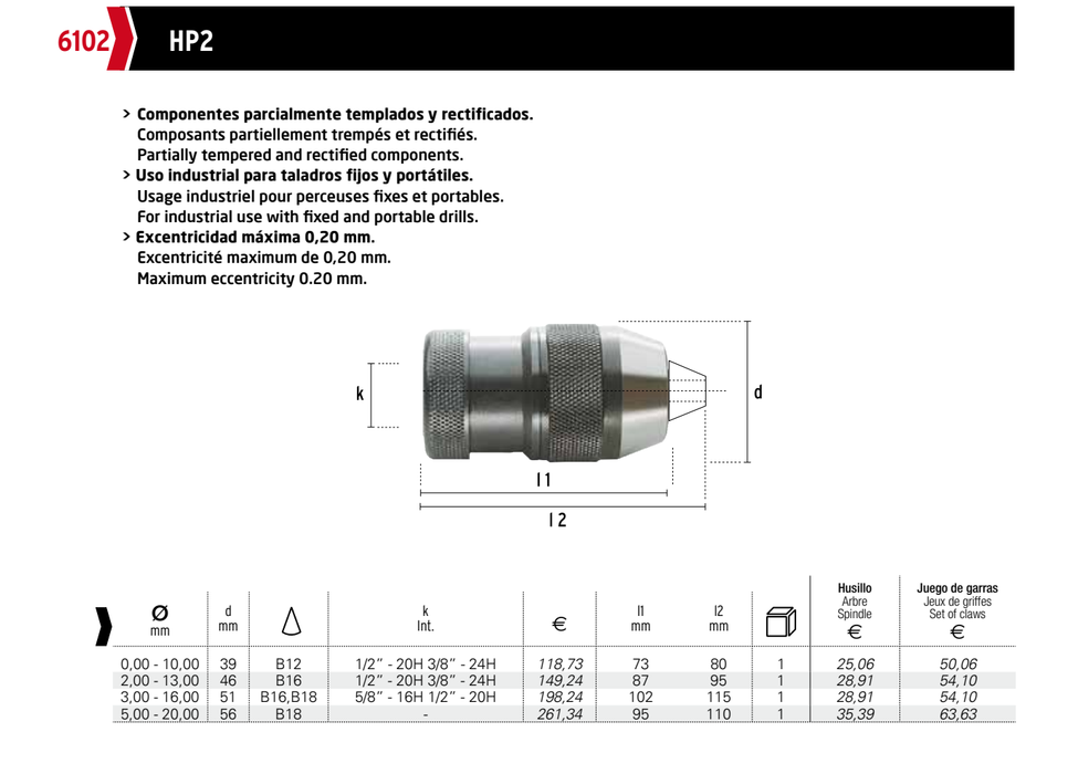 HEPYC 6102 catalog specifications