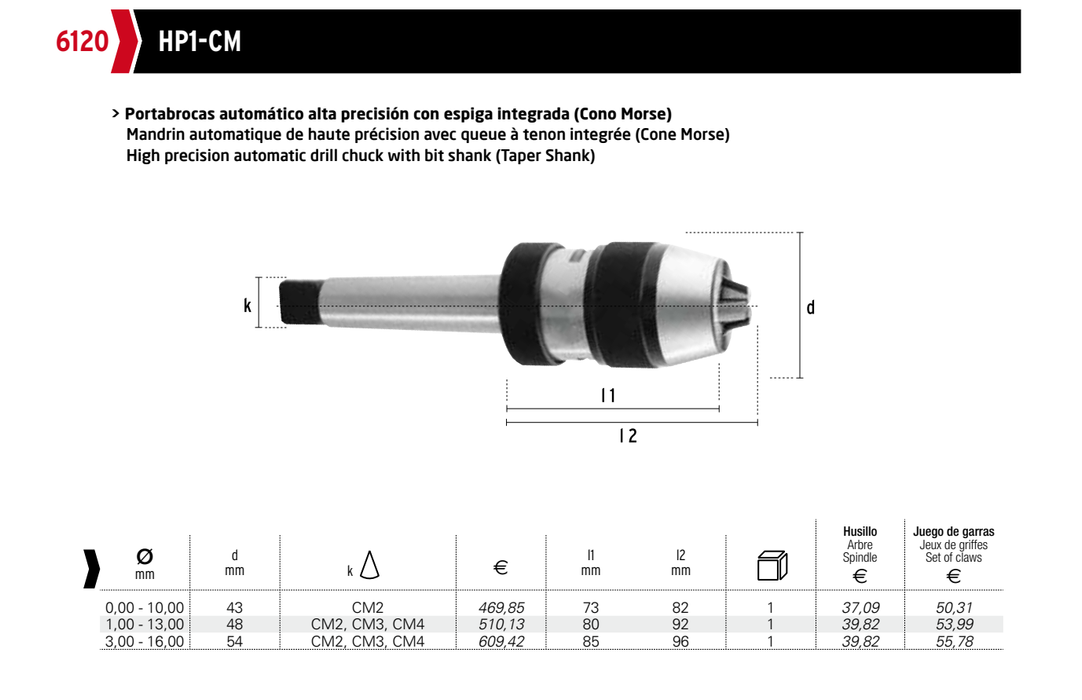 HEPYC 6120 catalog specifications