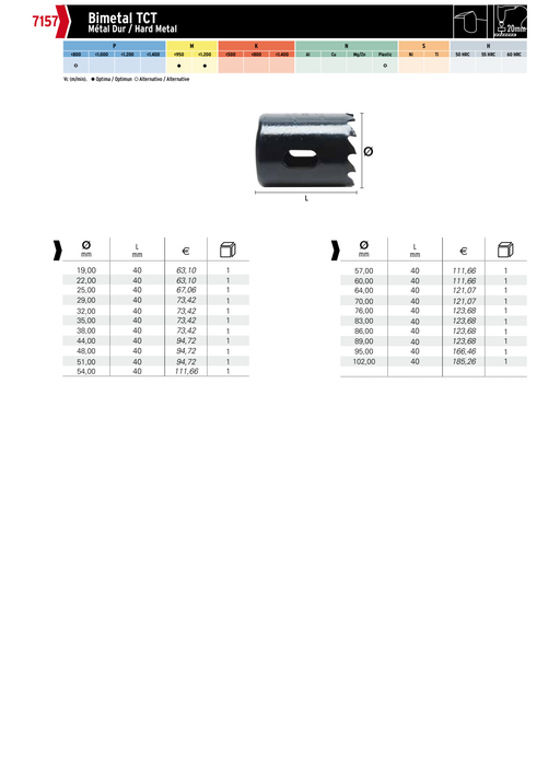 HEPYC 7157 catalog specifications