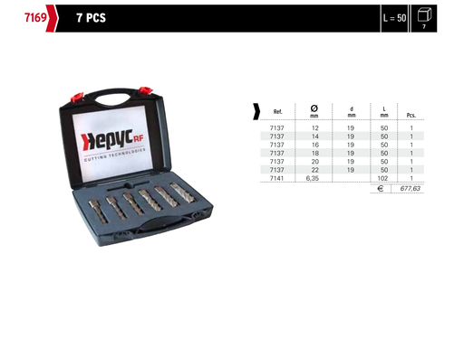 HEPYC 7169 catalog specifications