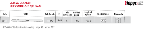 HEPYC 7611 catalog specifications